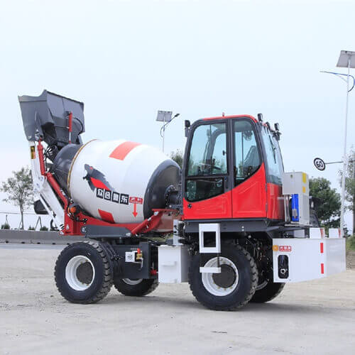 3200 self loding concrete mixer