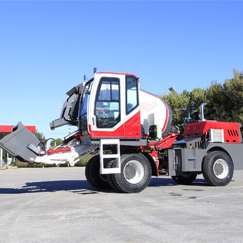 5500 self loding concrete mixer