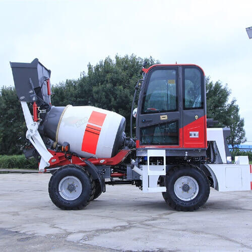 1000 self loding concrete mixer