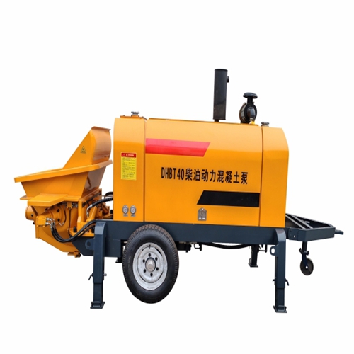 Diesel concrete pump