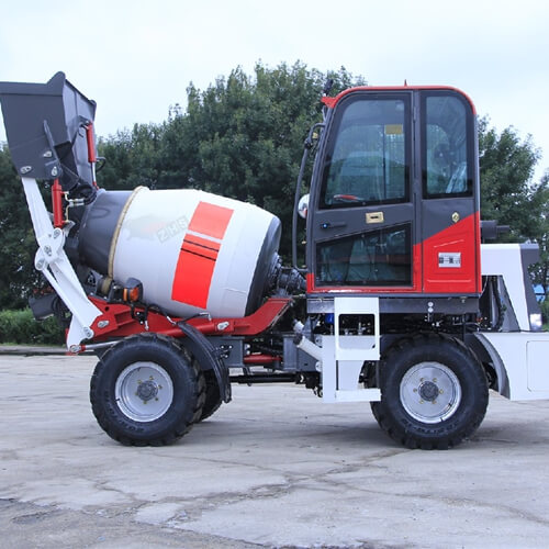 1000 self loding concrete mixer